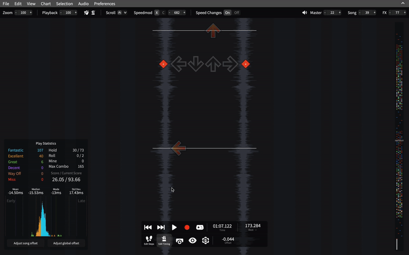 Auto offset adjust