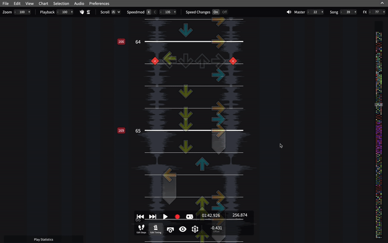Editing and deleting timing events
